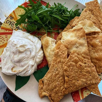 Focaccia Croccante con sesamo low carb Granosalis