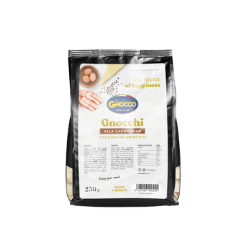 Gnocchi alla carbonara Gourmet lo Gnocco
