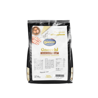 Gnocchi alla carbonara Gourmet lo Gnocco