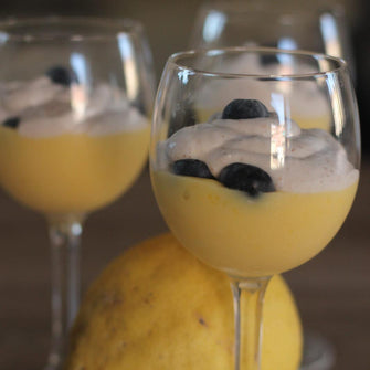 lemon curd al burro di mandorle