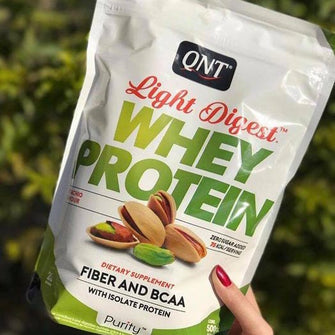 Proteine del siero Light Digest Pistacchio con BCAA- QNT