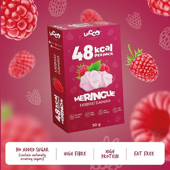 LOCCO meringhe gusto lampone 2kcal senza zucchero aggiunto dieta golosa