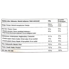 LOCCO meringhe gusto lampone 2kcal senza zucchero aggiunto valori nutrizionali
