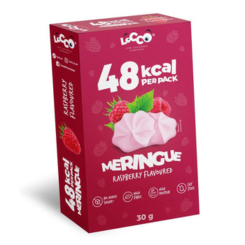 LOCCO meringhe gusto lampone 2kcal senza zucchero aggiunto