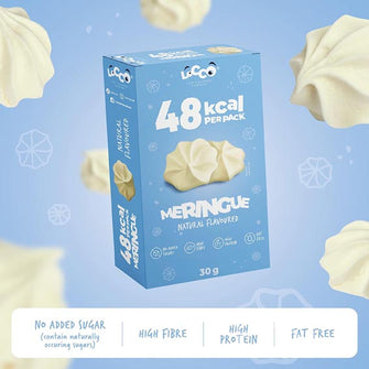 Meringhe LOCCO 2kcal a porzione senza zucchero aggiunto proprietà
