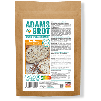 Preparato per pane chiaro low carb Adam's Brot