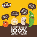 Snack di legumi italiani gusto classico vegan Mr Beans
