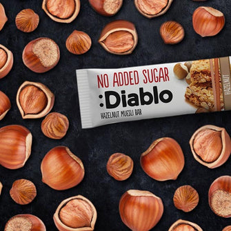 Hazelnut Muesli bar senza zuccheri aggiunti - Diablo