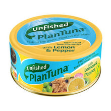 Unfished PlanTuna lemon pepper alternativa vegana al tonno