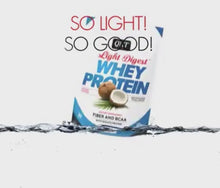 Proteine del siero Light Digest Cocco video- QNT