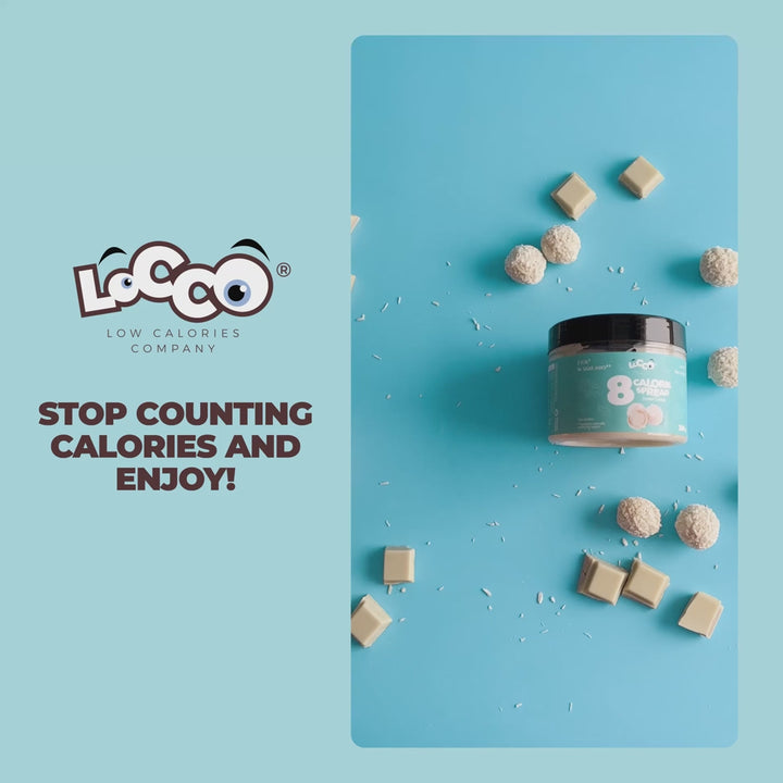8 calorie Cream White chocolate Flavor nuovi gusti LOCCO