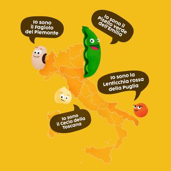 Snack di legumi italiani MrBean