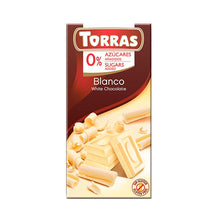 Cioccolato bianco senza zucchero aggiunto Torras