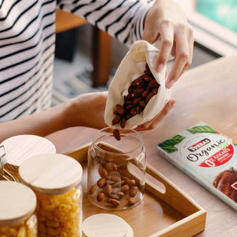Cioccolato fondente biologico con mandorle vegan Torras
