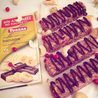 Cioccolato fondente banana senza glutine Torras