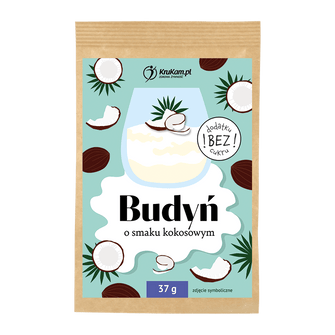 Budino al cocco senza zucchero - Krukam