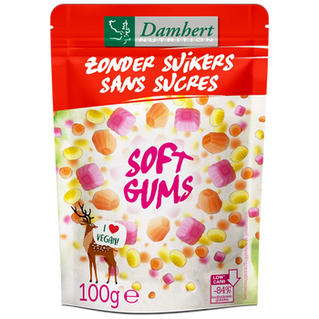 Caramelle gommose vegan senza zucchero - Damhert
