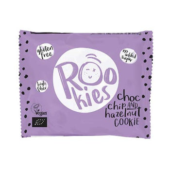 Cookie vegan nocciole e gocce di cioccolato - Rookies