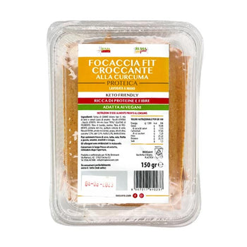 Focaccia Proteica Croccante alla Curcuma - Ri.Ma Benessere