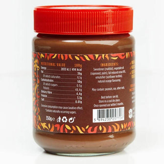 Choco Orange crema al cacao e arancia senza zucchero ingredienti e valori- Good Good