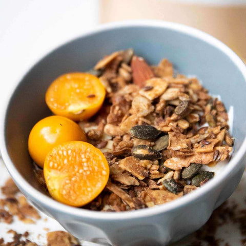Muesli al caramello salato low carb - Simply Keto