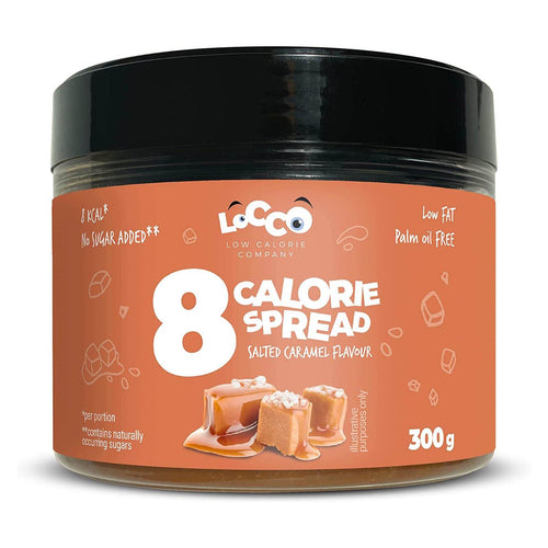 8 calorie Cream Salted Caramel - LOCCO