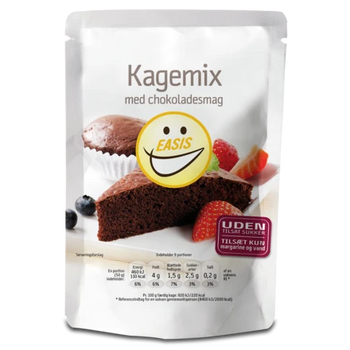 Mix per torta al cioccolato senza zucchero - EASIS