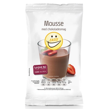 Mousse al cioccolato senza zucchero - EASIS