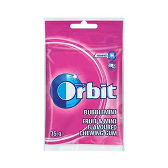Gomme da masticare gusto bubblemint senza zucchero - Orbit