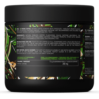 Coffee Extreme al cioccolato e crema di nocciole valori nutrizionali- Ostrovit
