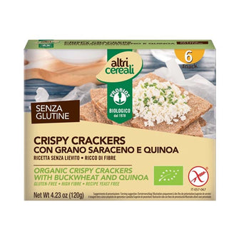 Crispy crackers con grano saraceno e quinoa bio - Probios