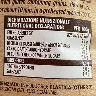 Panini di avena integrale senza glutine valori nutrizionali - Probios