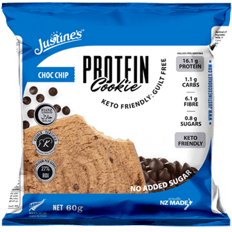 Biscotto proteico low carb con gocce di cioccolato - Justine's