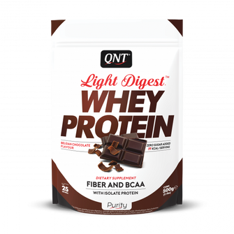 Proteine del siero Light Digest Cioccolato belga - QNT