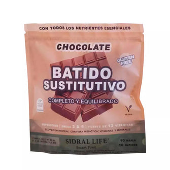 Shake sostitutivo pasto vegan al cioccolato - Sidral Life