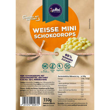 Mini gocce di cioccolato bianco valori nutrizionali - Soulfood