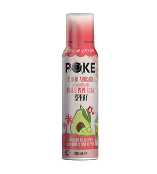 Olio dì avocado spray aromatizzato lime e pepe rosa POKE - Sprayleggero