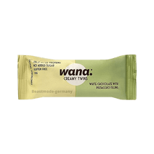 Wana Creamy Twins al cioccolato bianco con ripieno al pistacchio