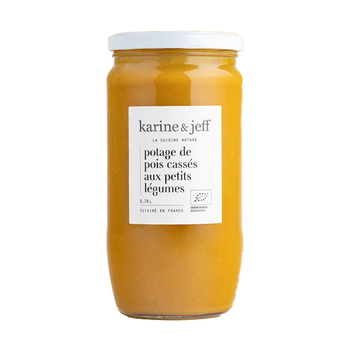 Zuppa di piselli e verdure biologica - Karine & Jeff
