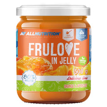 Arancia e albicocca in gelatina senza zucchero Frulove - All Nutrition