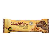 Barretta proteica low carb burro di arachidi e cioccolato Clean Bar All Stars 