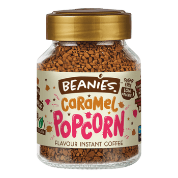 Caffè solubile beanies al popcorn caramellato