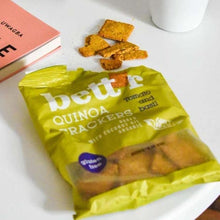 Crackers di quinoa vegan al pomodoro e basilico - Bett’r