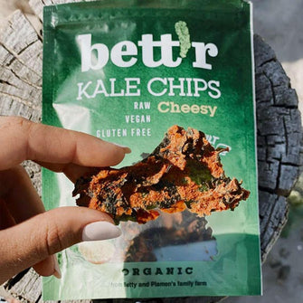 Kale Chips formaggio vegan - Bett’r