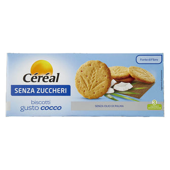Biscotti Cereal senza zucchero al cocco