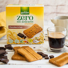 Biscotti con gocce di cioccolato e soia senza zucchero Gullon
