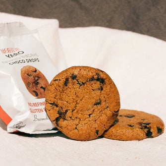 Cookie con gocce di cioccolato vegan