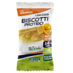 Biscotti proteici low carb arancia Why Nature 