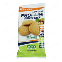 Frollini alla nocciola low carb proteici Why Nature 