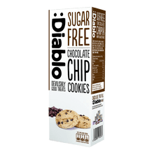 Biscotti con gocce di cioccolato senza zucchero 